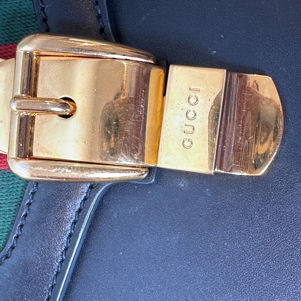 Authentic Gucci Silvia Shoulder Black Bag - Picture 7 of 13